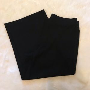 J. Jill Ponte Full-Leg Cropped Pants Medium Petit